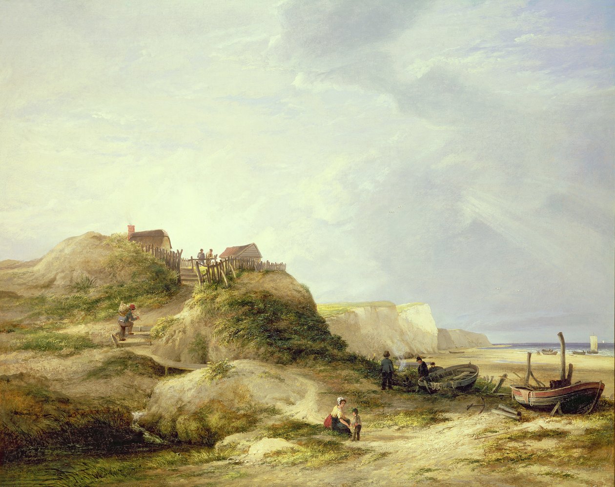 Mundesley kilátása, Cromer közelében alkotó: James Stark