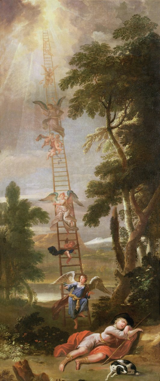 Jákob álma, 1705 alkotó: James Thornhill