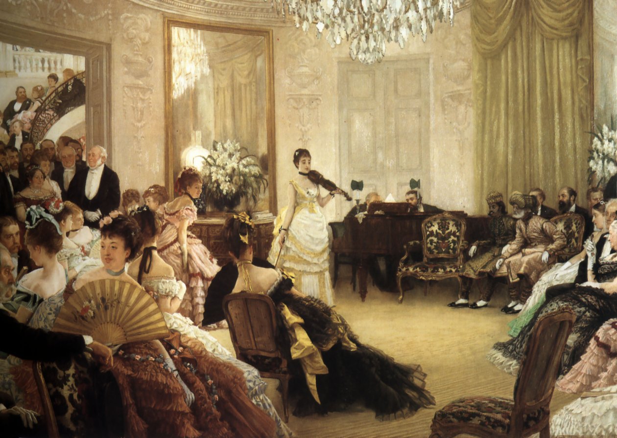 Csitt! alkotó: James Jacques Joseph Tissot