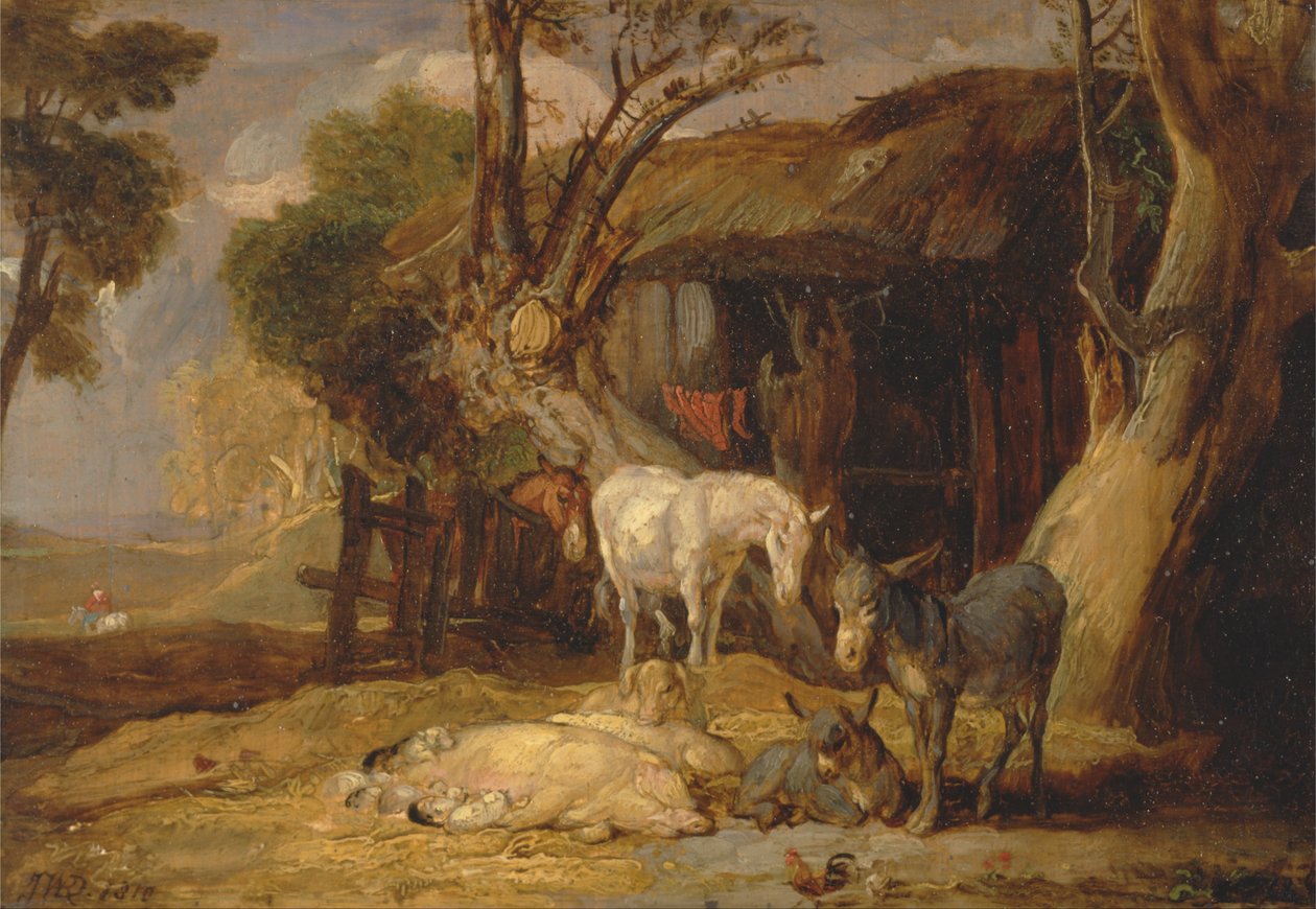 A szalmaudvar alkotó: James Ward