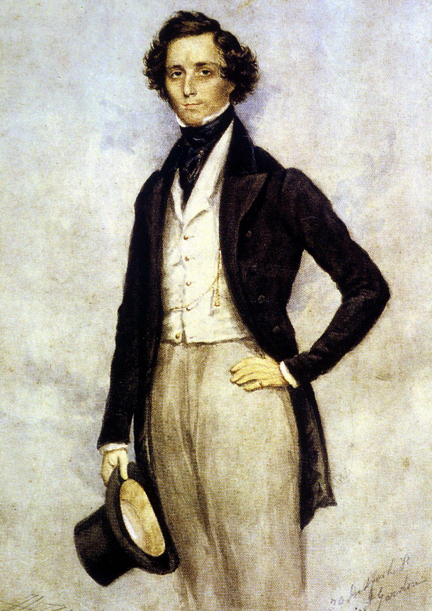 Felix Mendelssohn Bartholdy színes litó alkotó: James Warren Childe