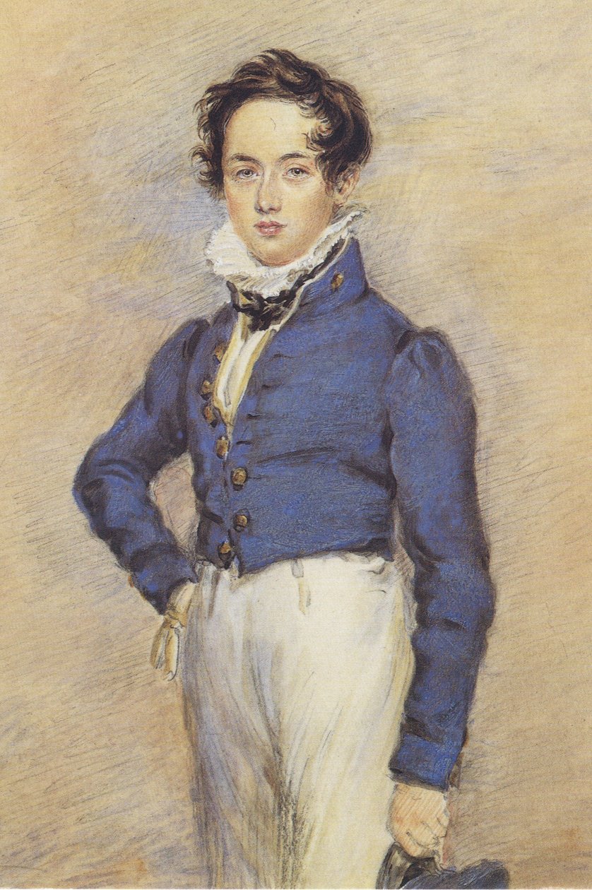 William Sterndale Bennett (1816-1875) portréja alkotó: James Warren Childe