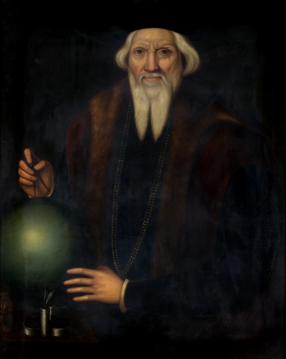 Sebastian Cabot (kb. 1475-1557) portréja (olaj, vászon) alkotó: James (attr. to) Herring