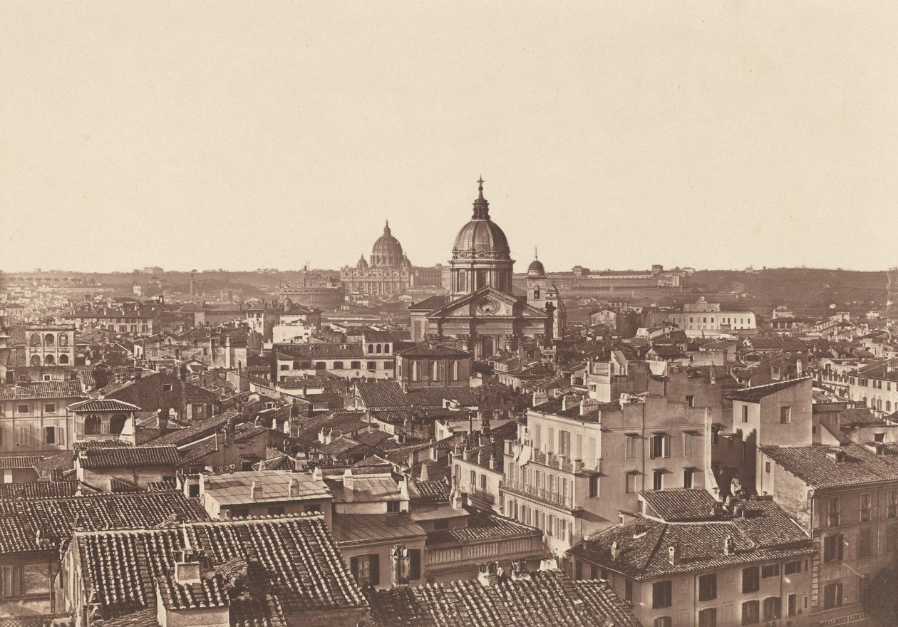 Róma látképe,c. 1855 (fotó) alkotó: James (attr.to) Anderson
