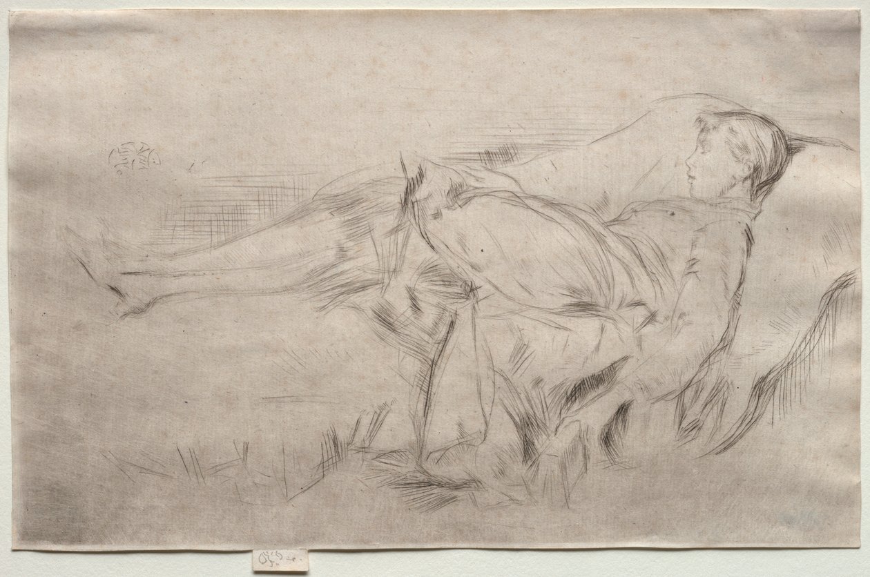 Egy gyerek a kanapén, 2. sz. alkotó: James Abbott McNeill Whistler