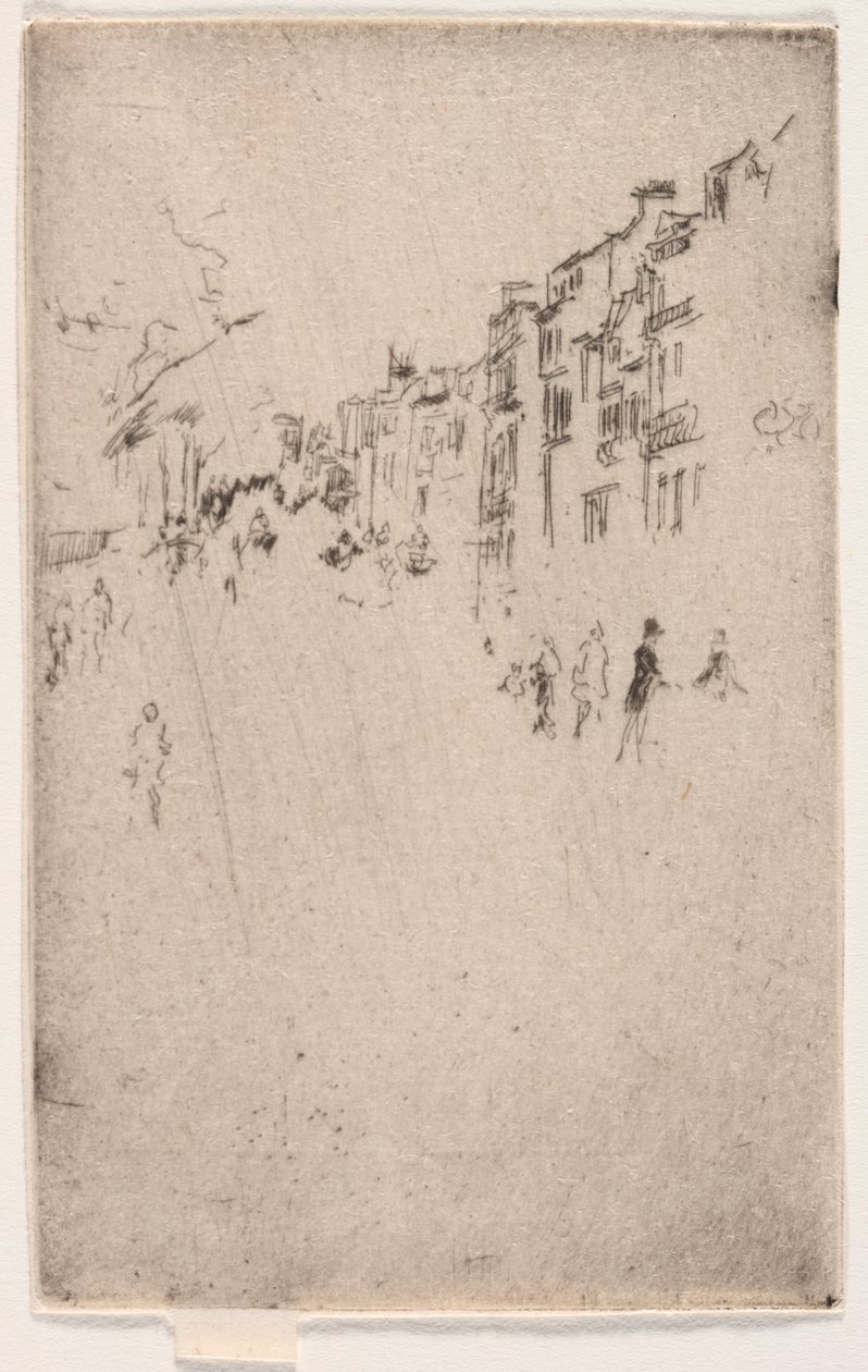 Piccadilly töredéke. alkotó: James Abbott McNeill Whistler