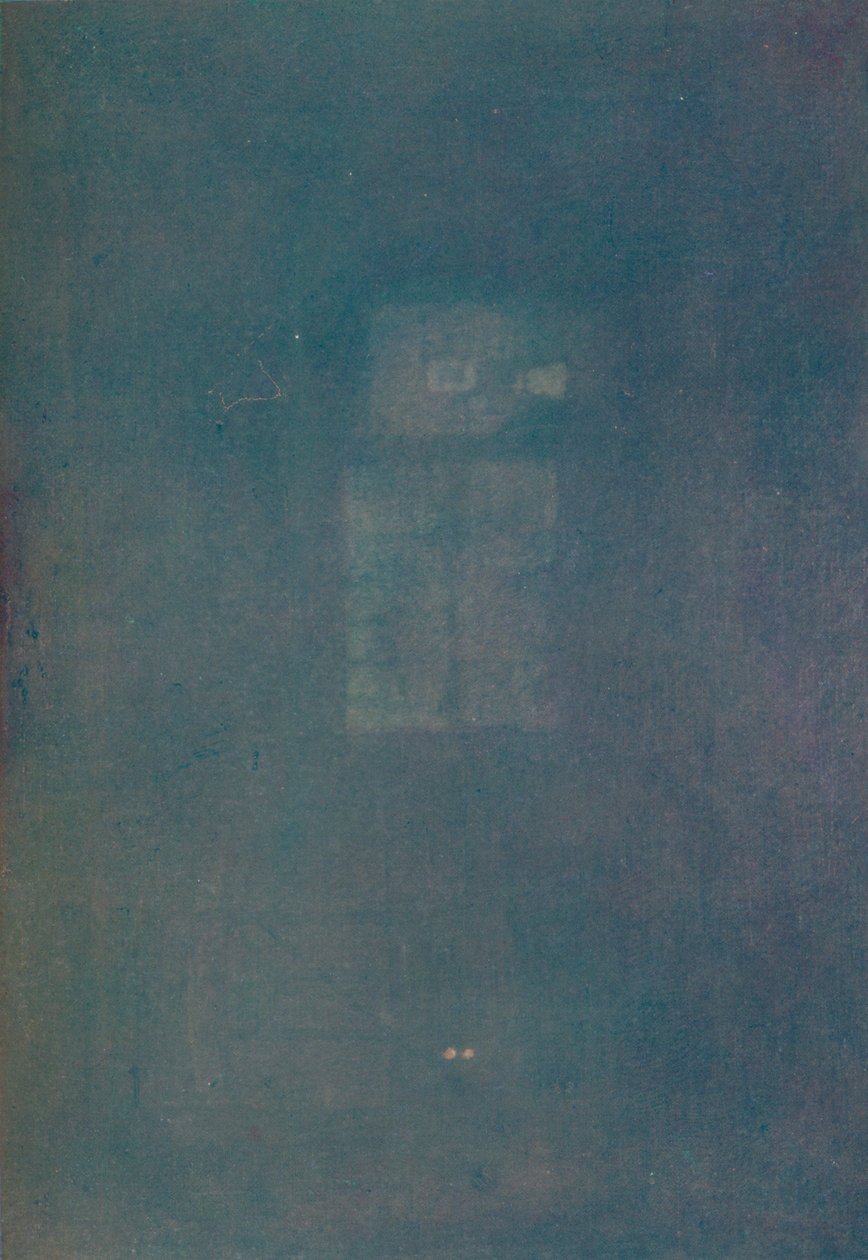A Nocturne, 1878, 1904 alkotó: James Abbott McNeill Whistler