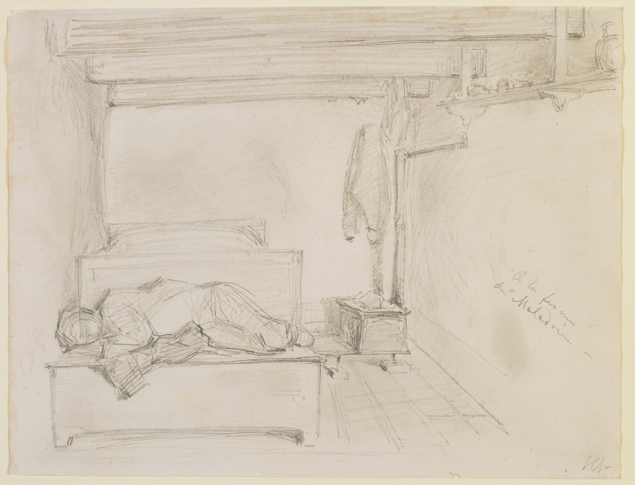 A Maladrie Farmon, 1858. alkotó: James Abbott McNeill Whistler