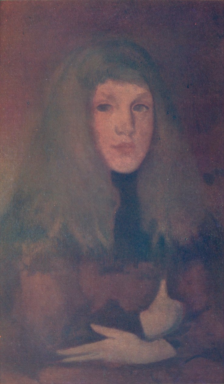 Egy tanulmány: Rose and Brown, 1884, 1904 alkotó: James Abbott McNeill Whistler
