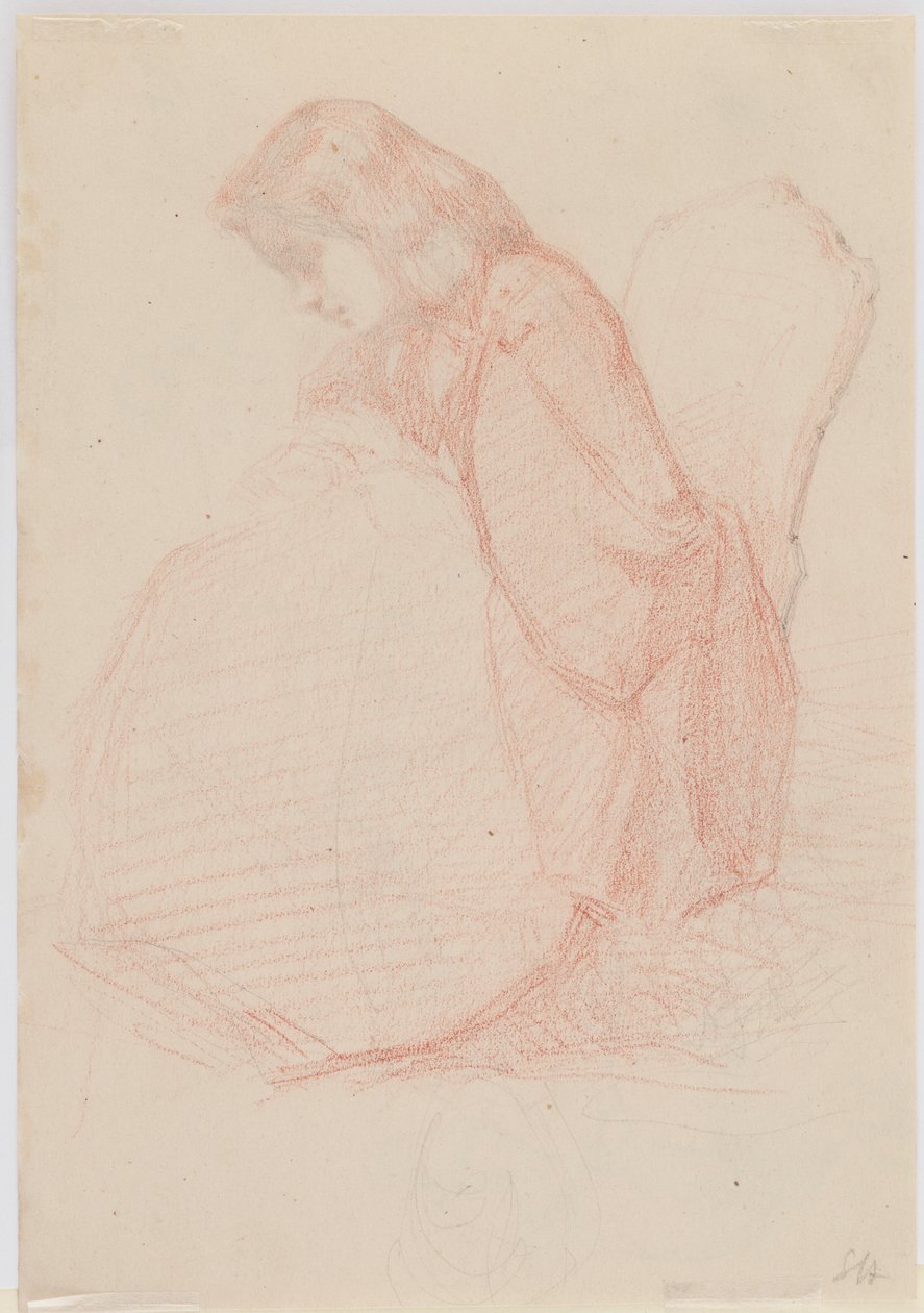 Fumette és Táncoló bohócok kétoldalas rajza, 1855-1859. alkotó: James Abbott McNeill Whistler