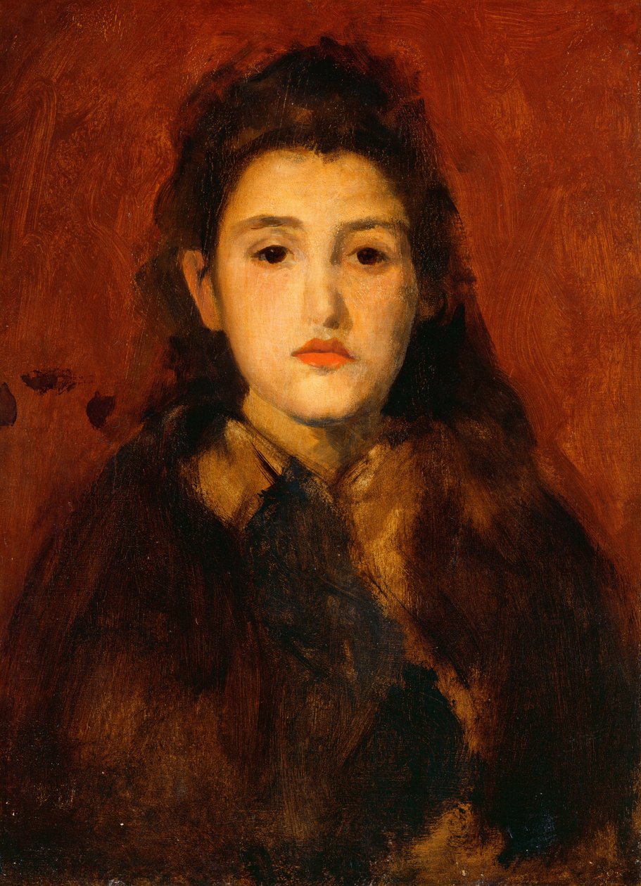 Alice Butt, c. 1895 (olaj, vászon) alkotó: James Abbott McNeill Whistler