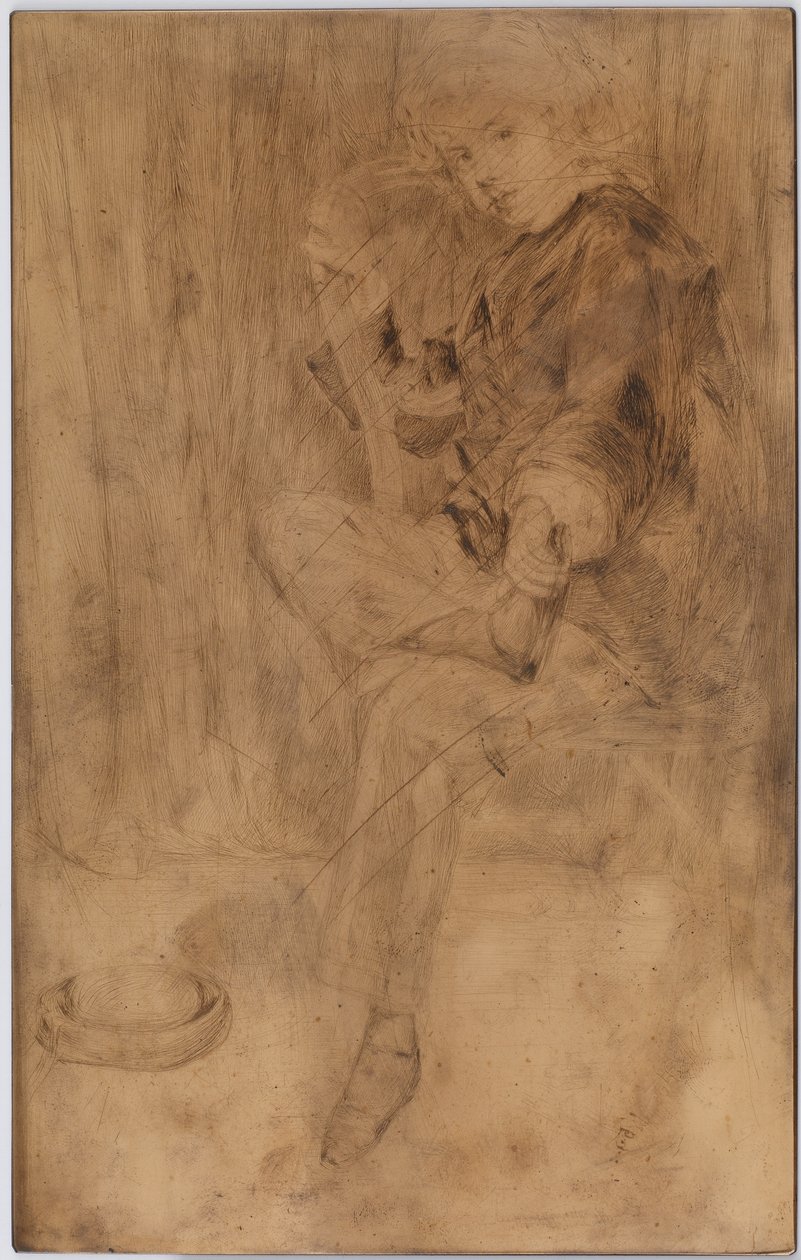 Arthur Haden, 1859 (réz) alkotó: James Abbott McNeill Whistler