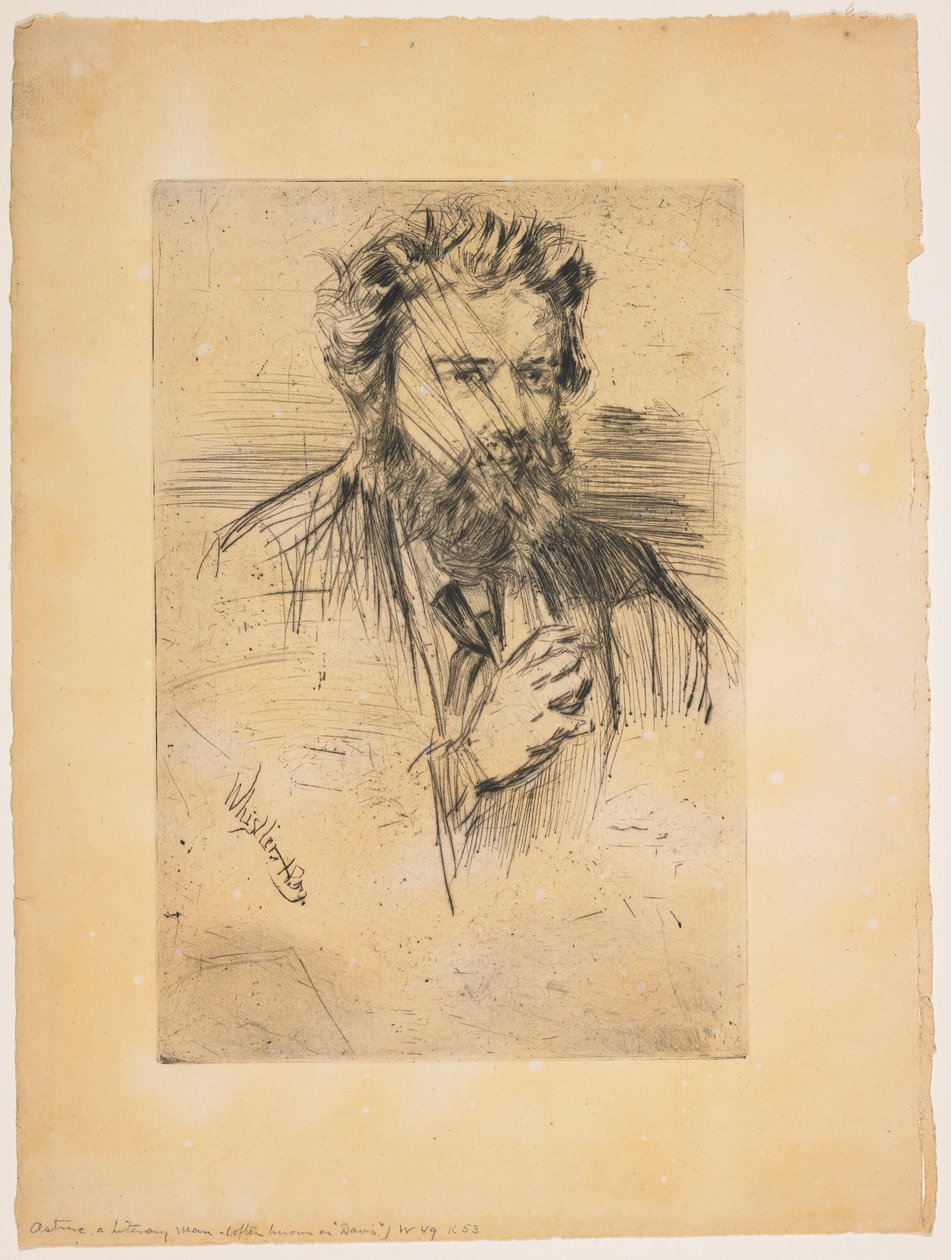 Astruc, író alkotó: James Abbott McNeill Whistler