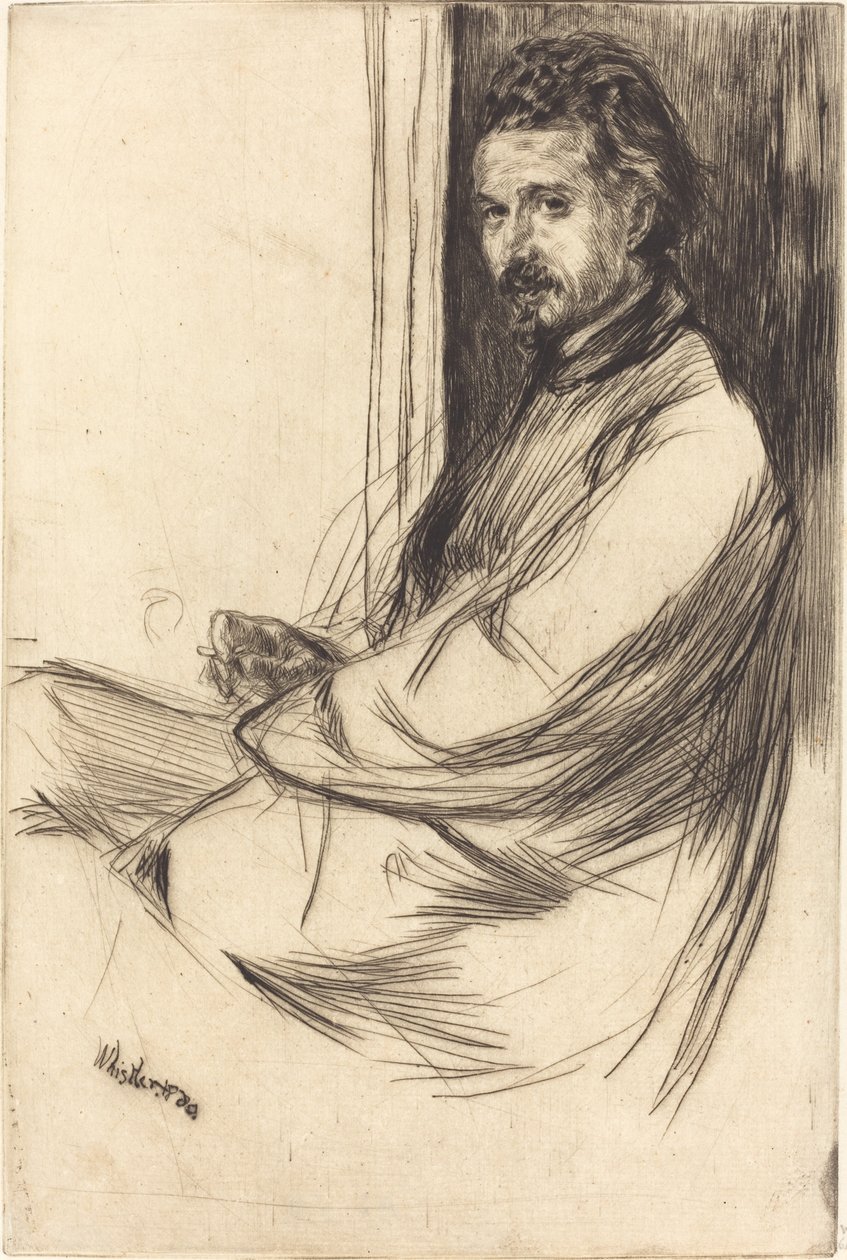 Axenfeld, 1859. alkotó: James Abbott McNeill Whistler