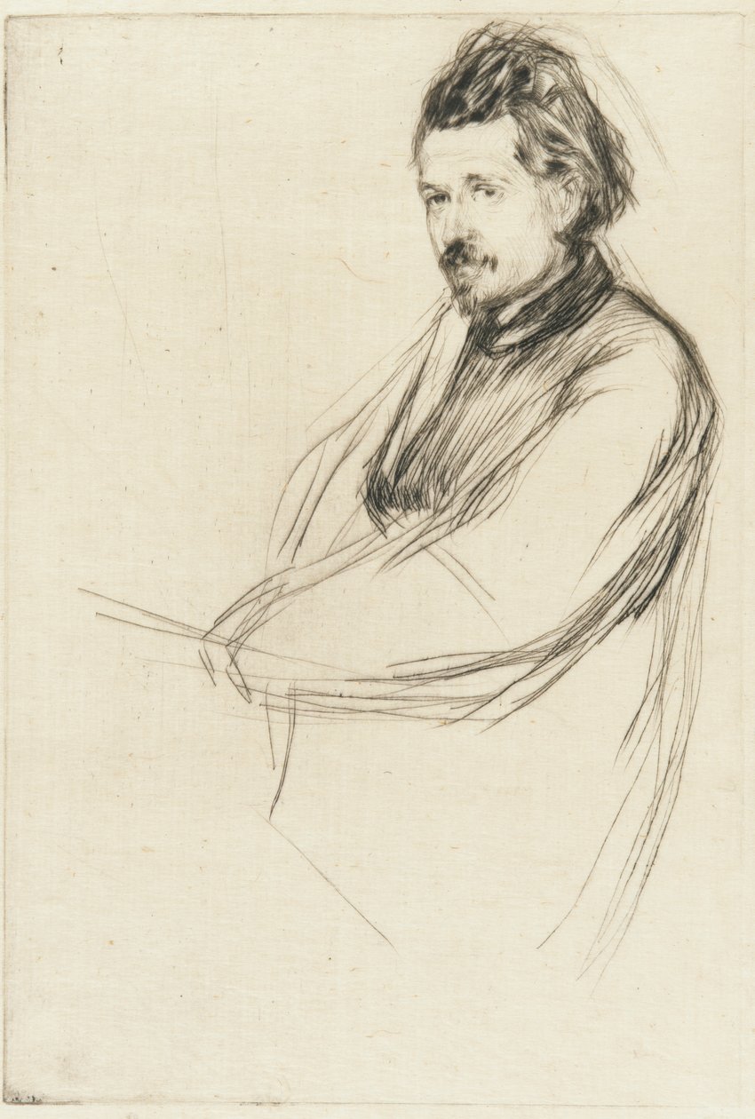 Axenfeld, 1860. alkotó: James Abbott McNeill Whistler