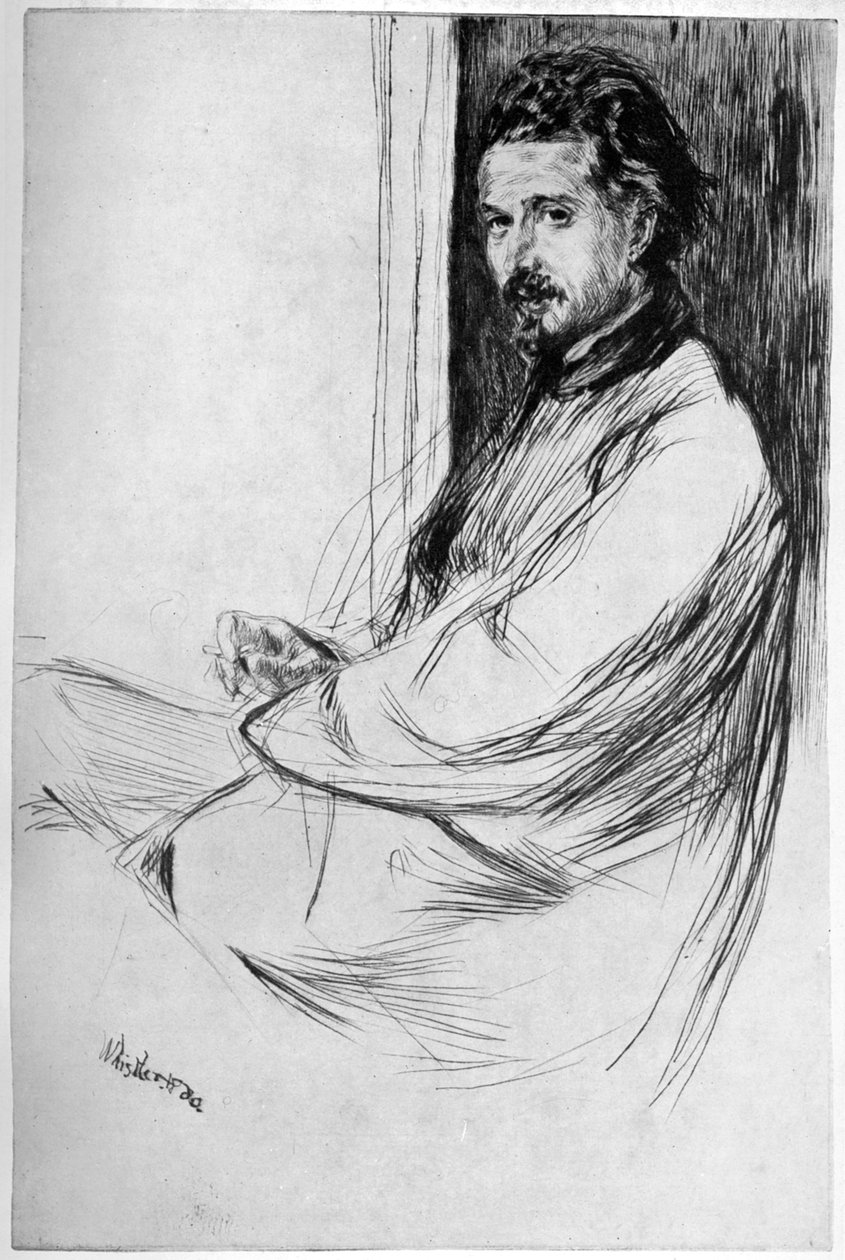Axenfeld, 1860-1904. alkotó: James Abbott McNeill Whistler