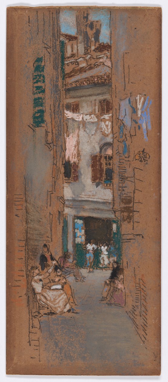 Gyöngyfűzők alkotó: James Abbott McNeill Whistler