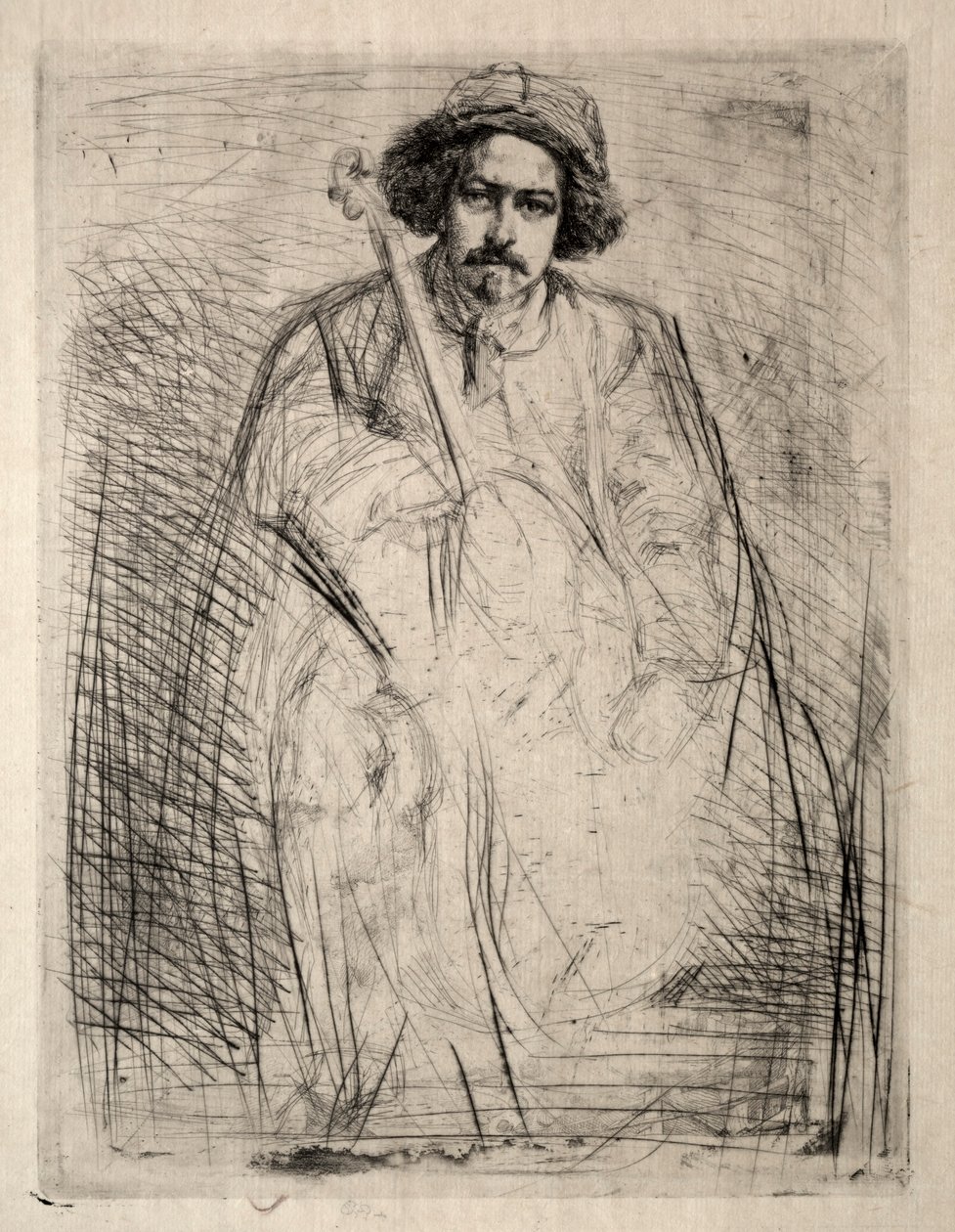 Becquet, 1871. alkotó: James Abbott McNeill Whistler