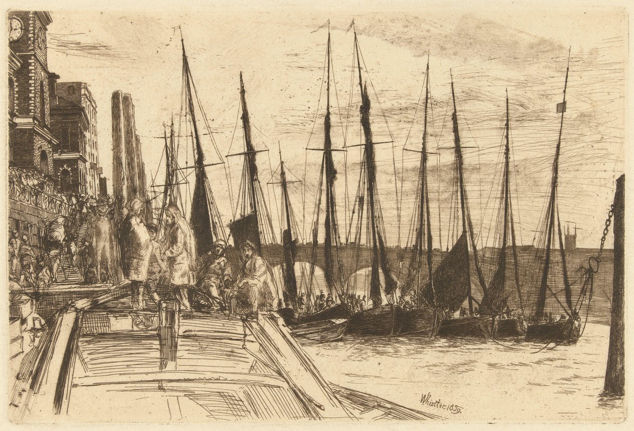 Billingsgate alkotó: James Abbott McNeill Whistler