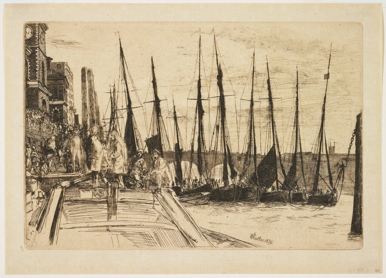 Billingsgate alkotó: James Abbott McNeill Whistler