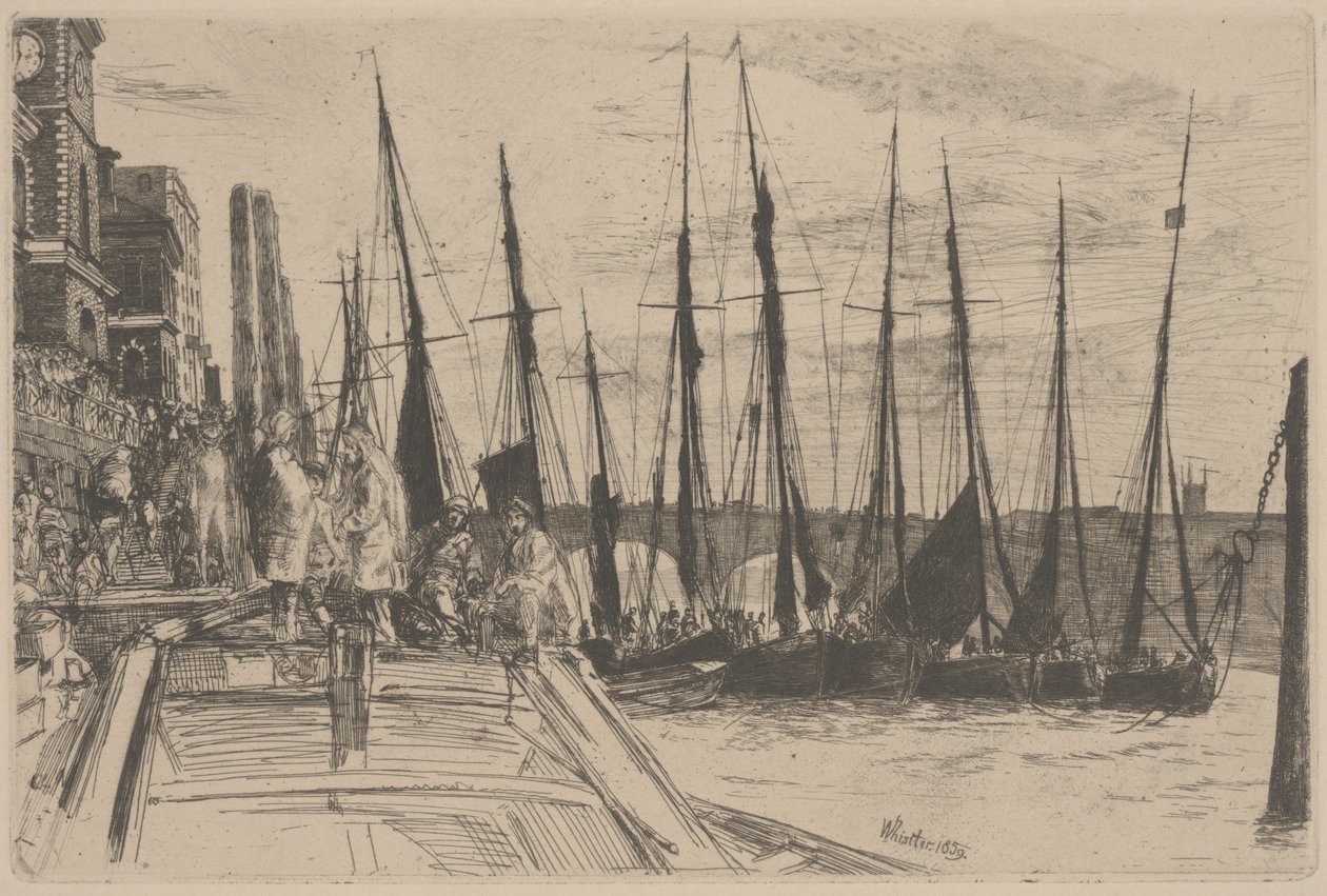 Billingsgate alkotó: James Abbott McNeill Whistler