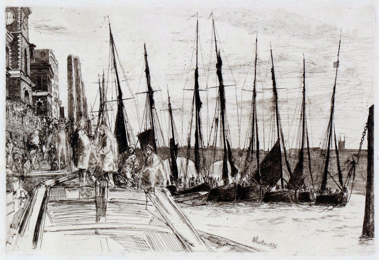 Billingsgate alkotó: James Abbott McNeill Whistler