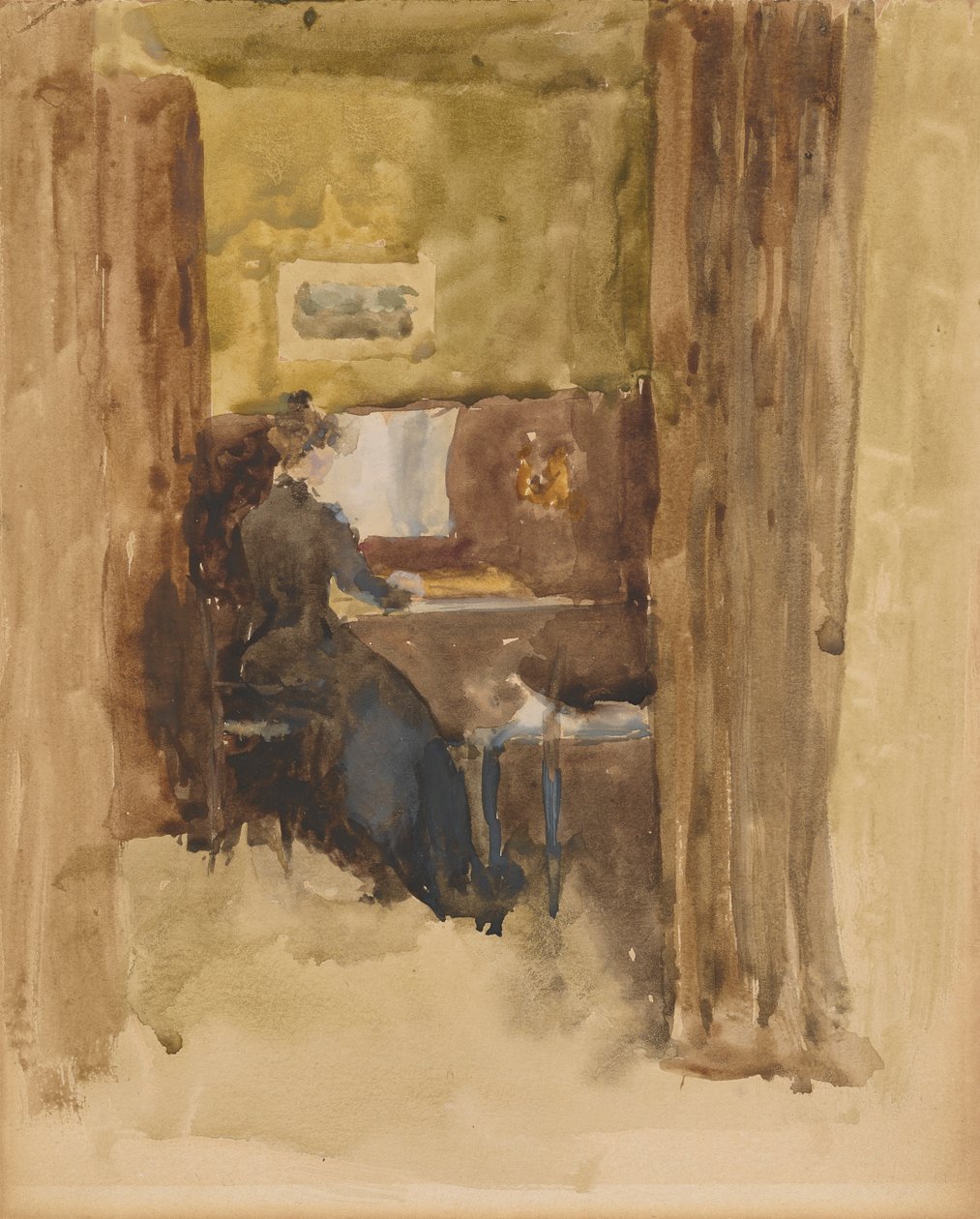 Bravúr Barnában, 1883-1884. alkotó: James Abbott McNeill Whistler