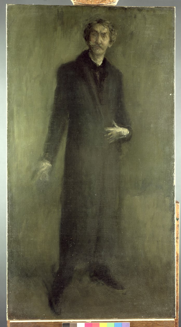 Barna és arany, 1895-1900 alkotó: James Abbott McNeill Whistler