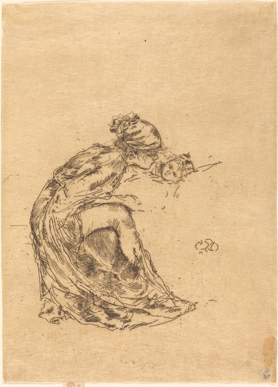 Cameo, No.I. alkotó: James Abbott McNeill Whistler