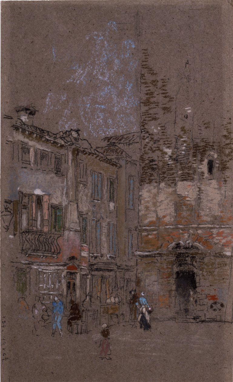 Campanile Santa Margherita, 1879-80 alkotó: James Abbott McNeill Whistler
