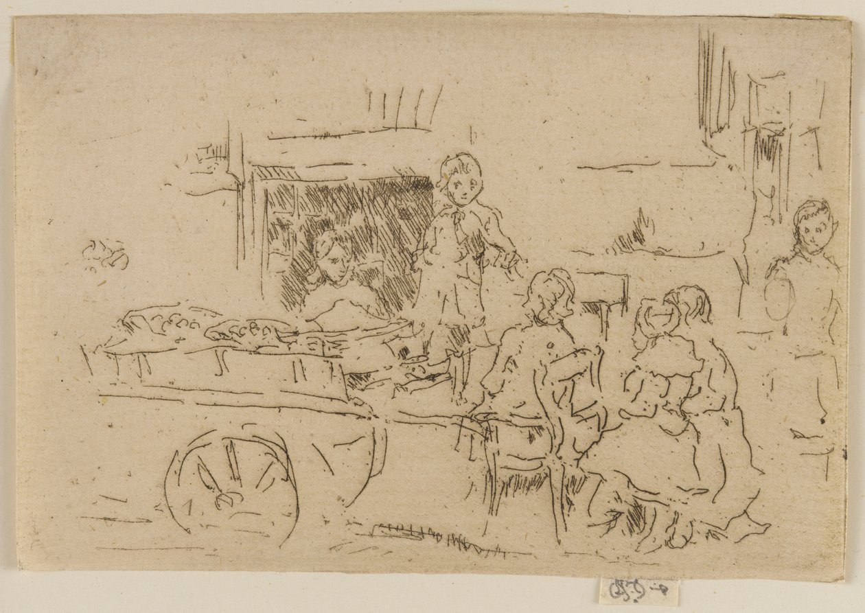 Gyermekgyümölcs Barrow, 1887. alkotó: James Abbott McNeill Whistler