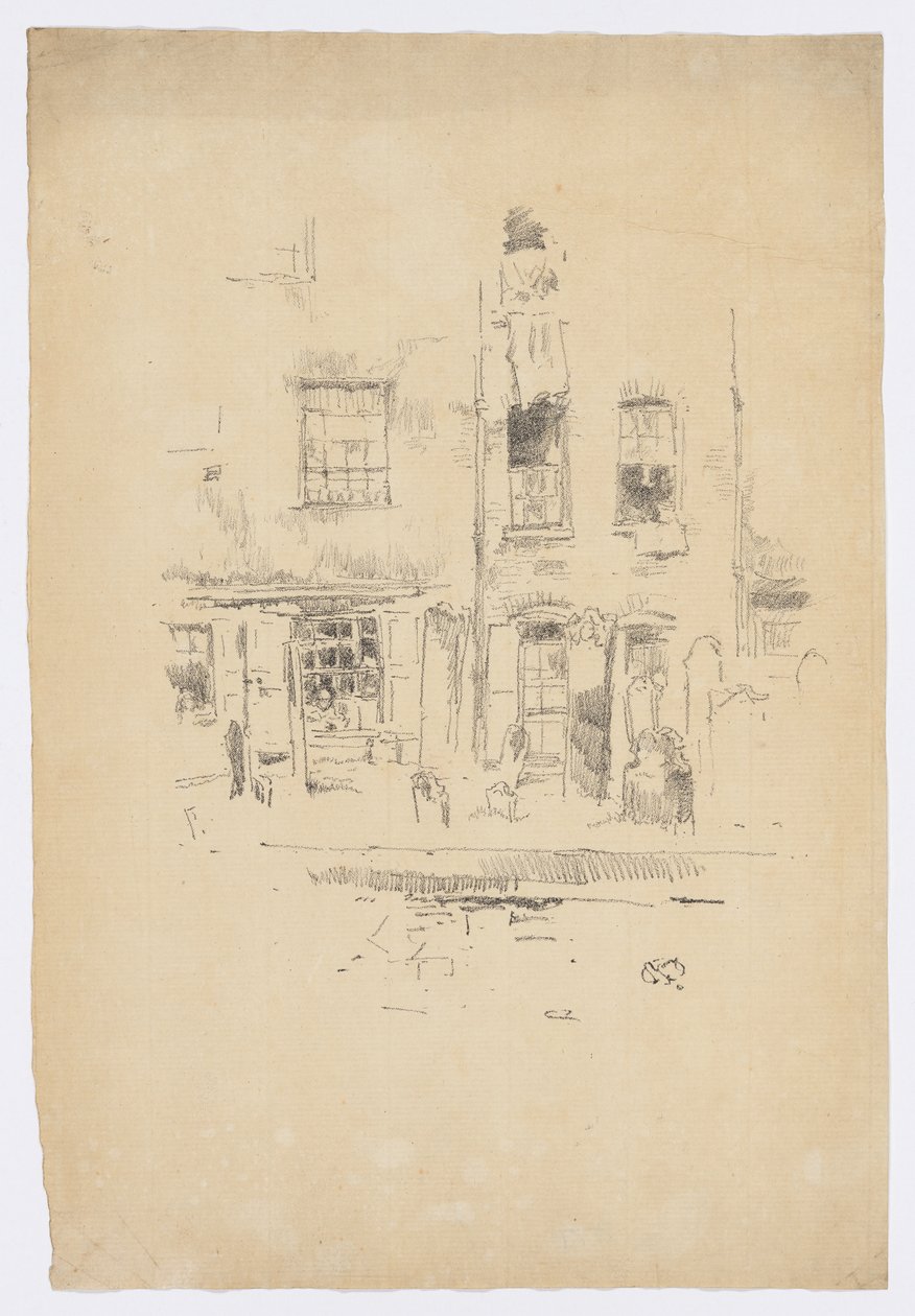 Templomkert alkotó: James Abbott McNeill Whistler