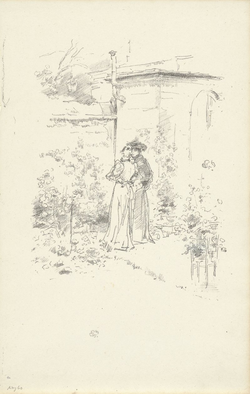 Magabiztosság a kertben alkotó: James Abbott McNeill Whistler
