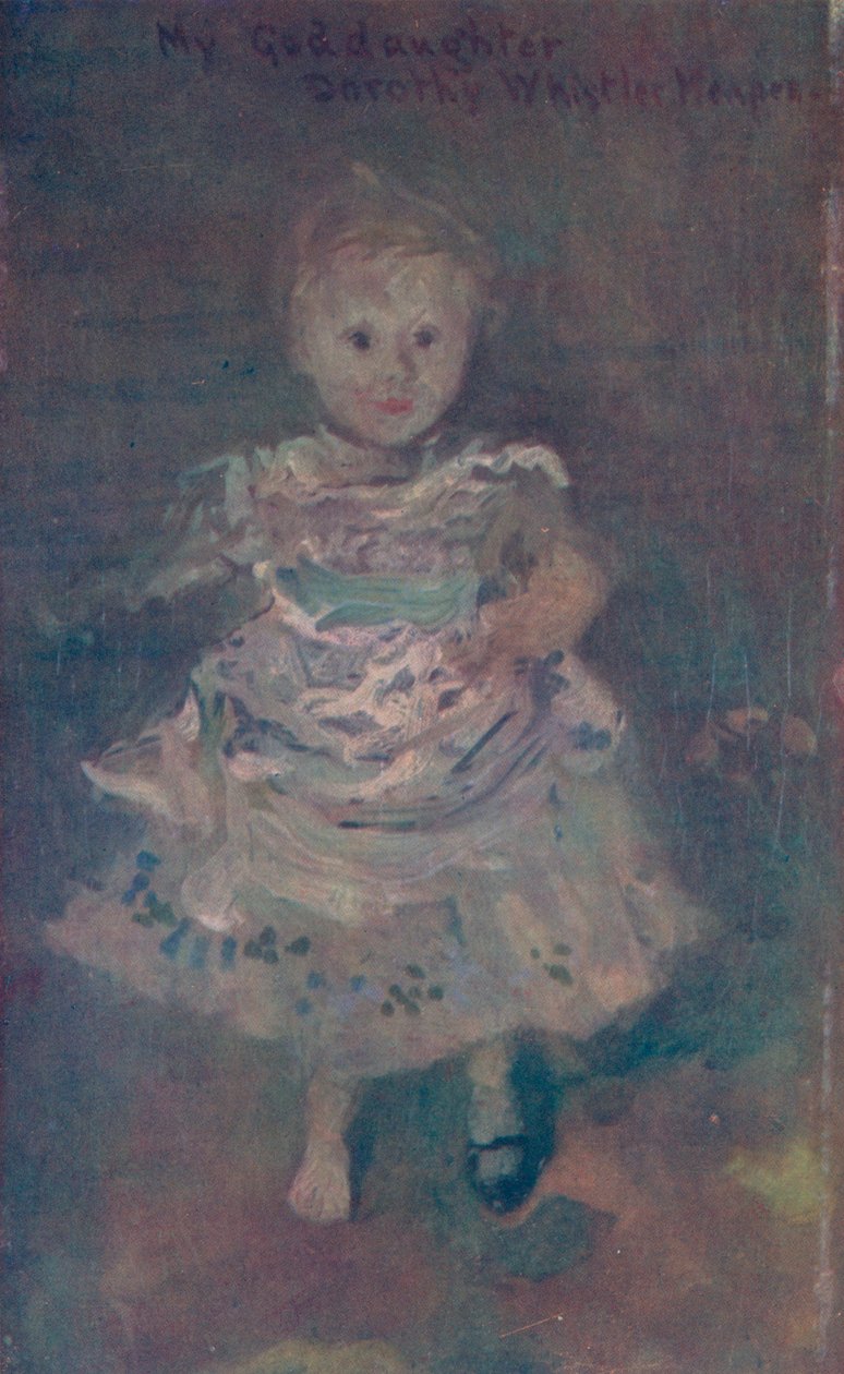 Dorothy Menpes, 1885, 1904. alkotó: James Abbott McNeill Whistler