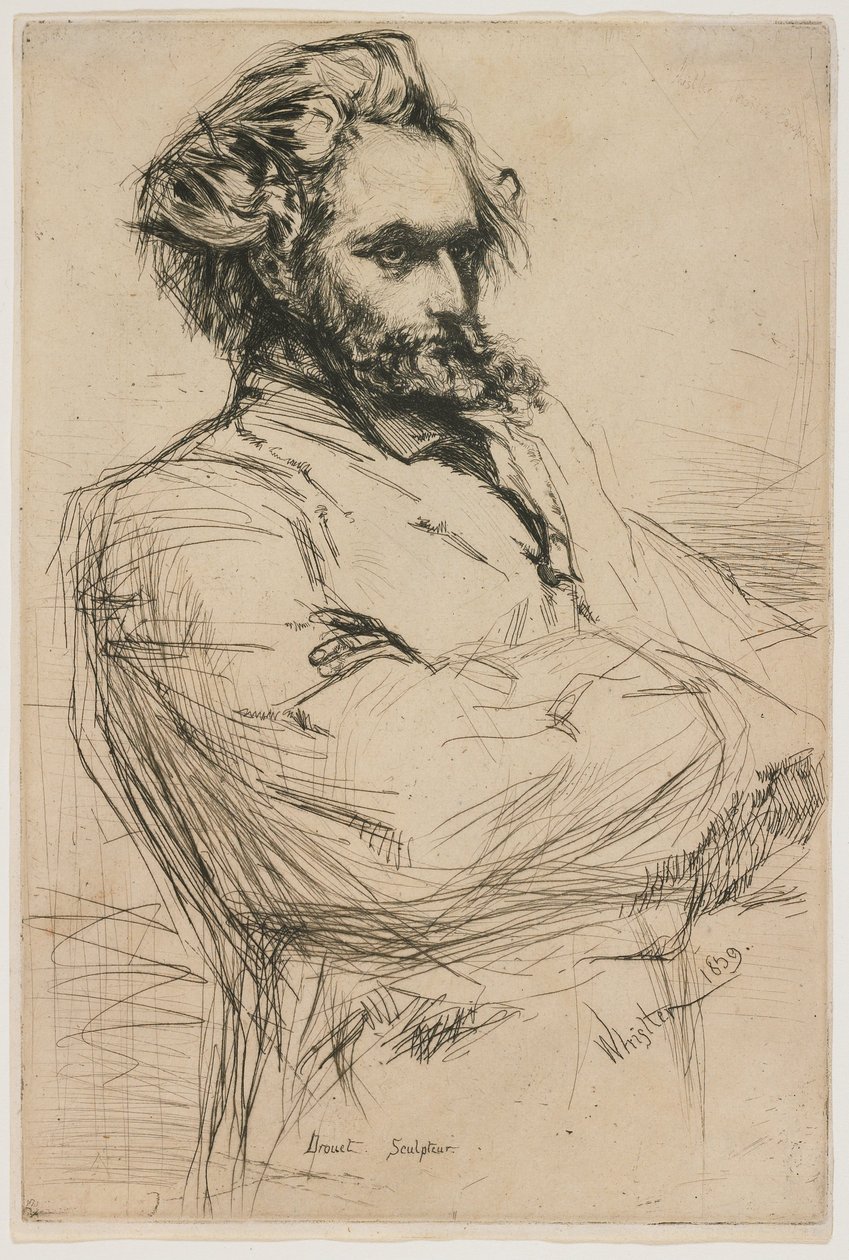 Drouet alkotó: James Abbott McNeill Whistler