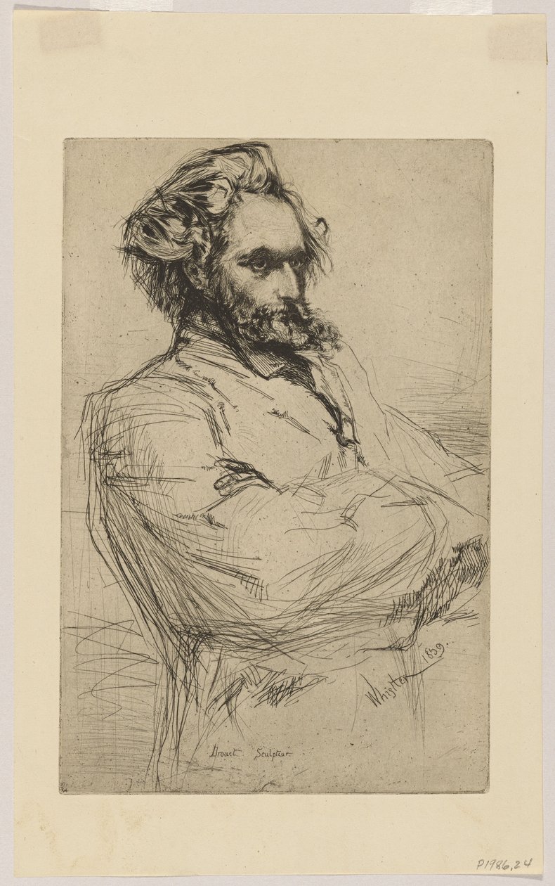 Drouet alkotó: James Abbott McNeill Whistler