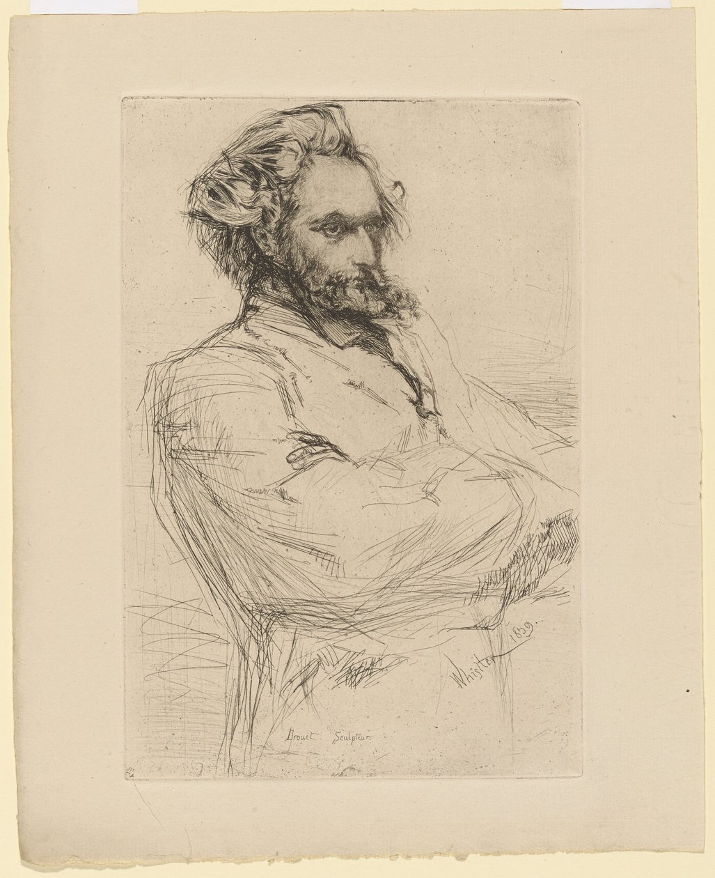 Drouet alkotó: James Abbott McNeill Whistler