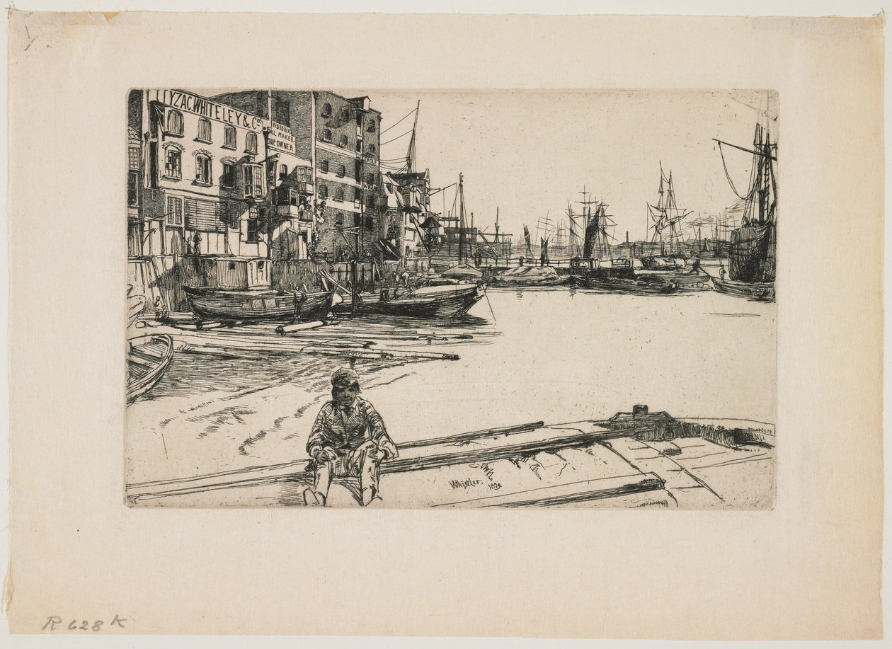 Sas-rakpart alkotó: James Abbott McNeill Whistler