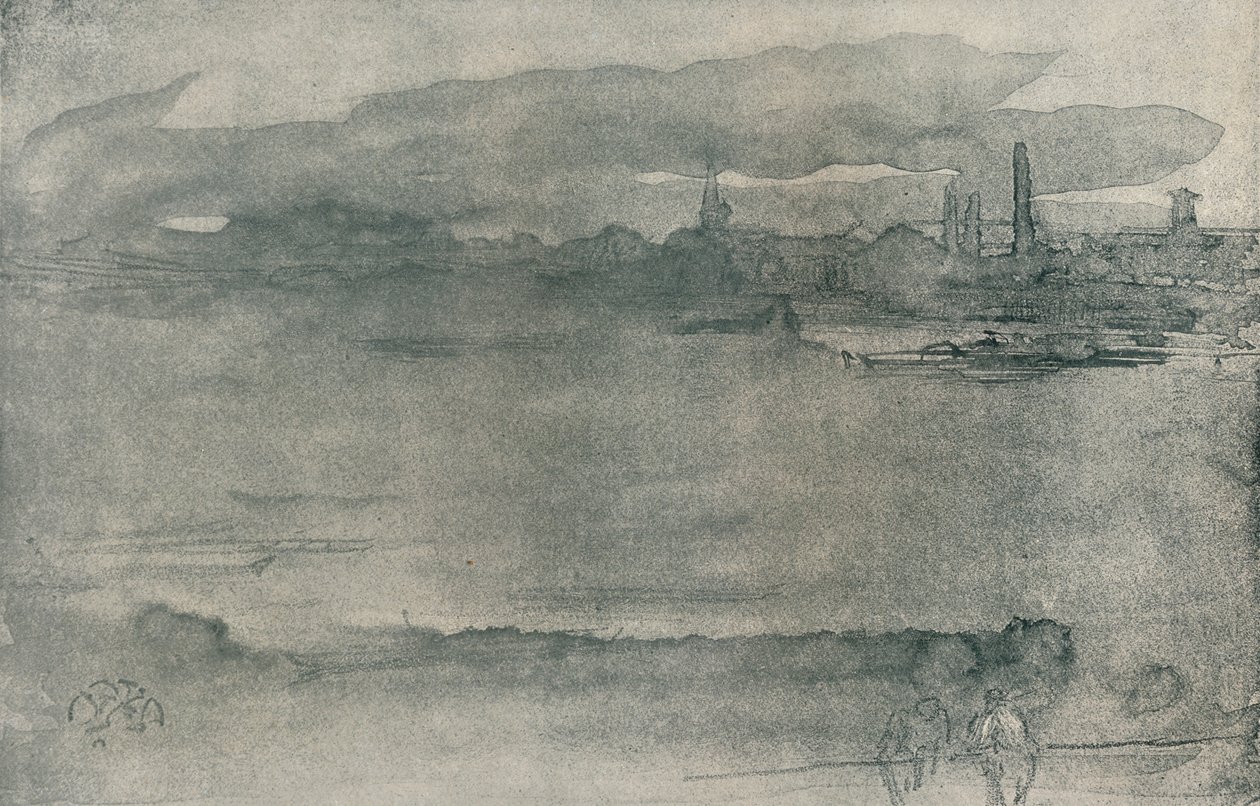 Kora reggel, 1878, 1904 alkotó: James Abbott McNeill Whistler