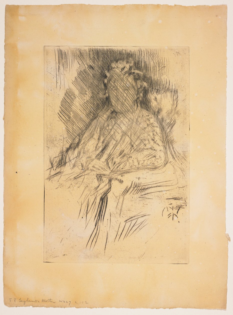 F.R. Leylands Mutter alkotó: James Abbott McNeill Whistler