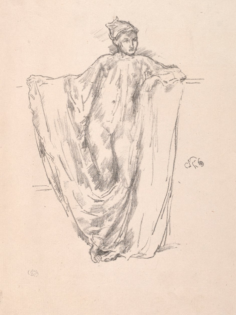 ábra Tanulmány. alkotó: James Abbott McNeill Whistler