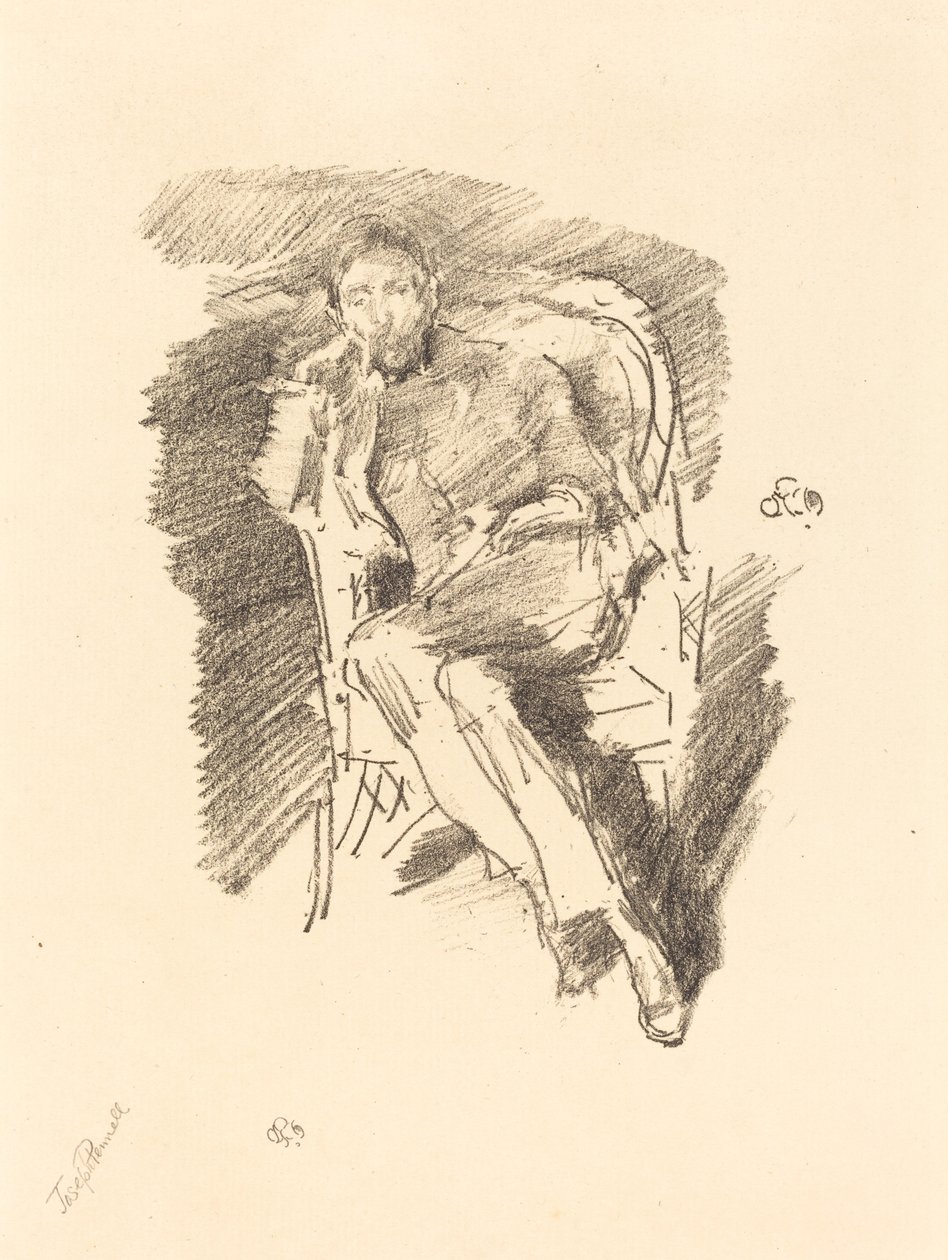 Firelight: Joseph Pennell, 1896. 2. szám. alkotó: James Abbott McNeill Whistler