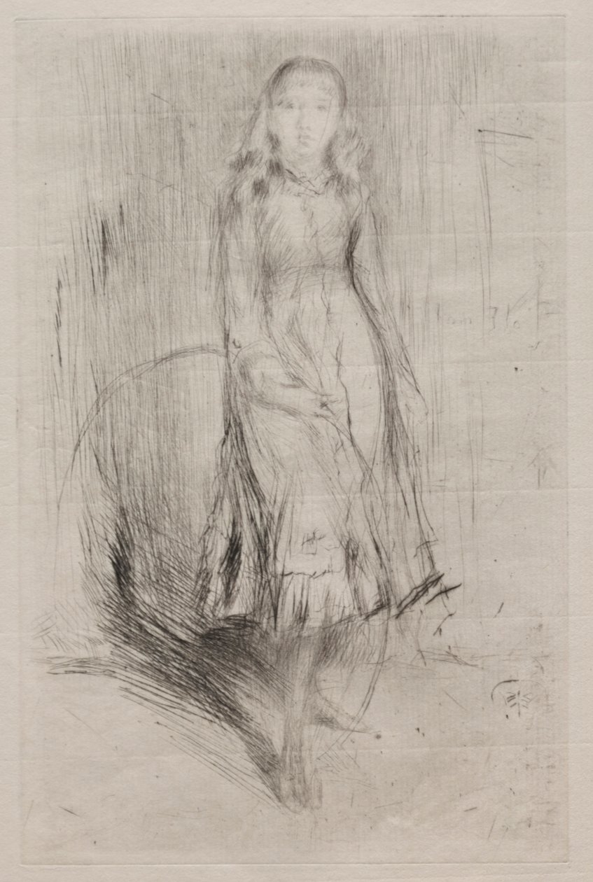 Florence Leyland. alkotó: James Abbott McNeill Whistler