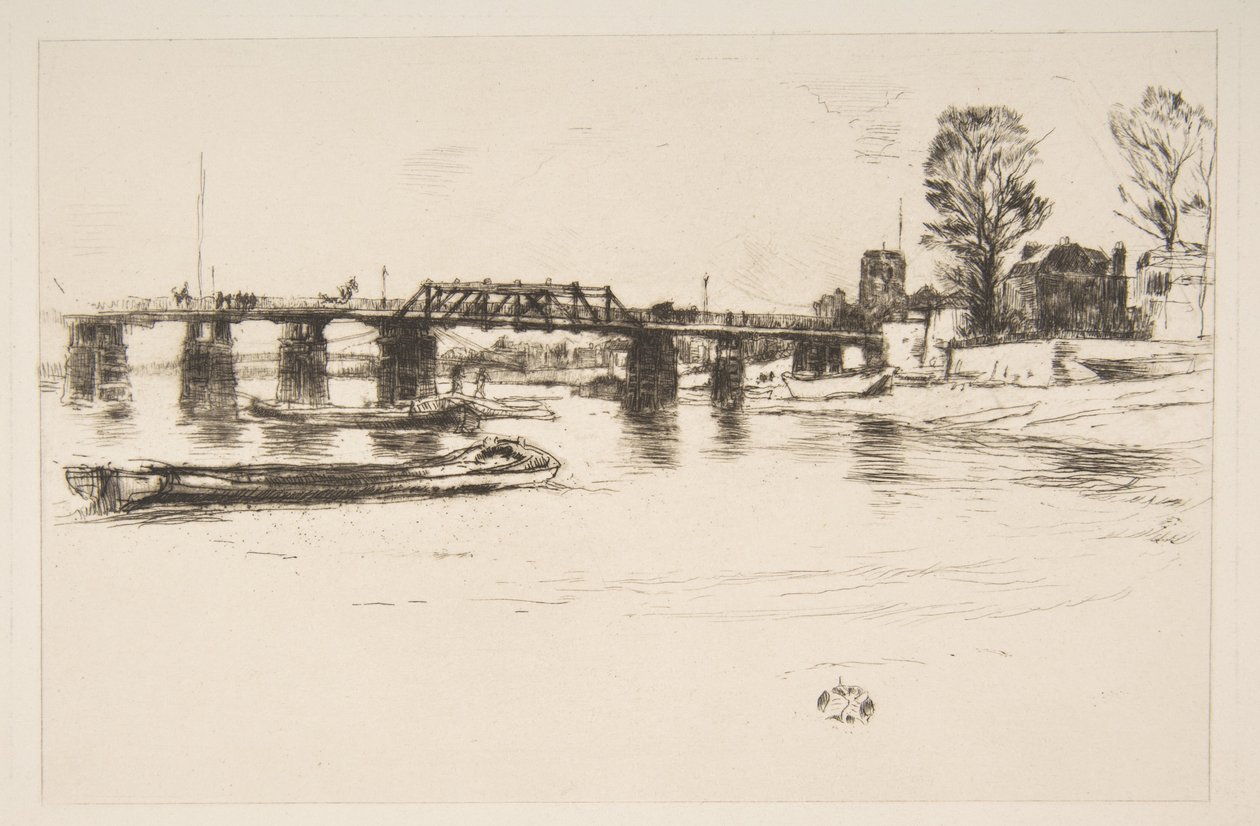 Fulham Chelsea, XX. század. alkotó: James Abbott McNeill Whistler