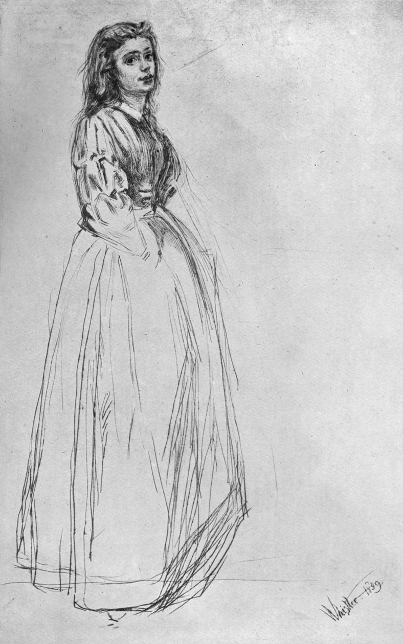 Képregény, álló 1859 1904. alkotó: James Abbott McNeill Whistler