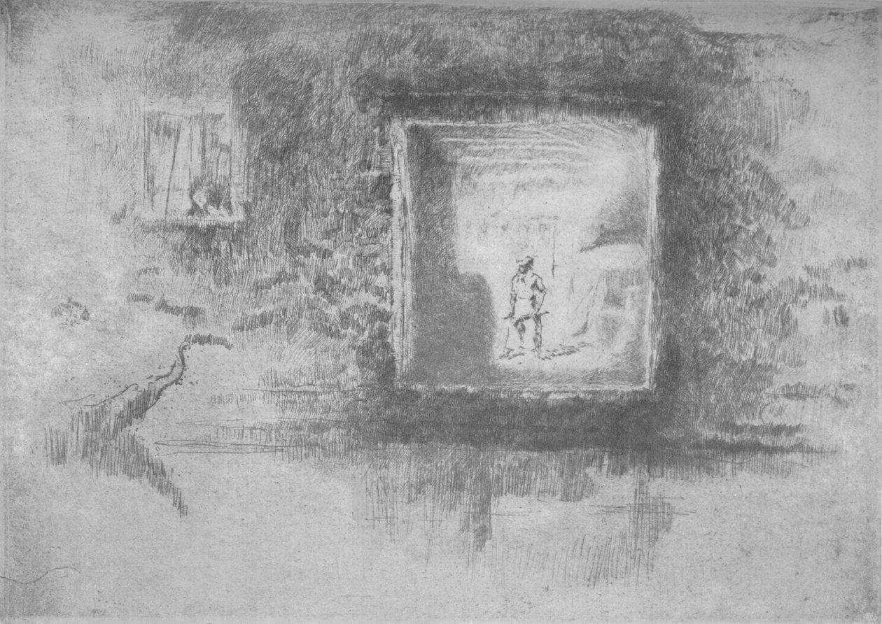 Kemence Nocturne, 1886, 1904 alkotó: James Abbott McNeill Whistler