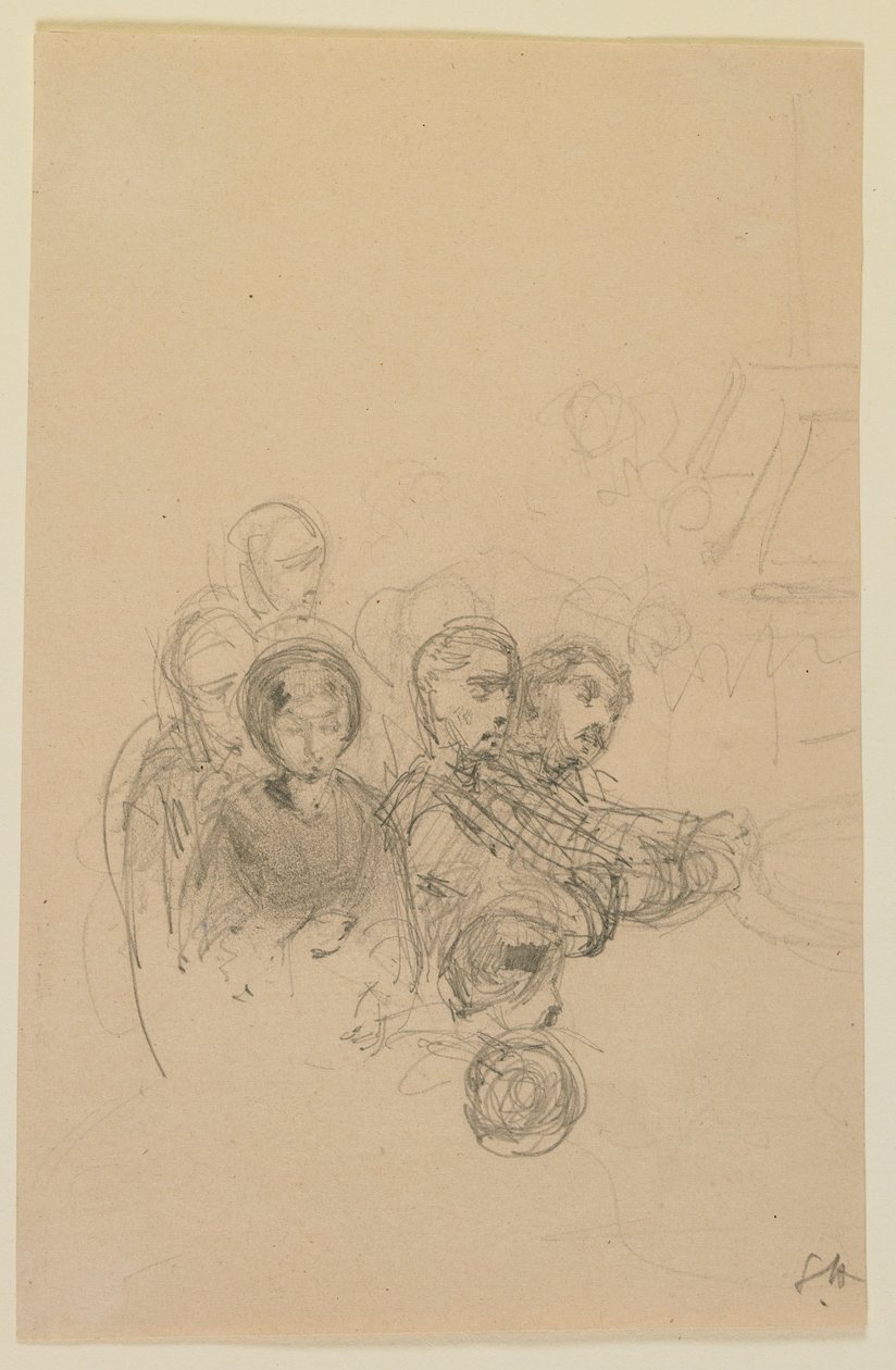 Szerencsejátékosok, 1858. alkotó: James Abbott McNeill Whistler