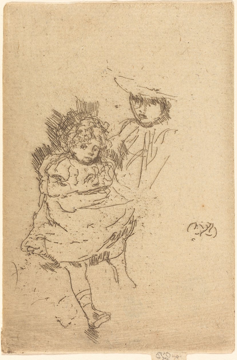 Cigány baba. alkotó: James Abbott McNeill Whistler