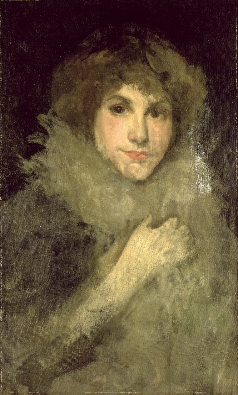 Szürke és ezüst: La Petite Souris alkotó: James Abbott McNeill Whistler