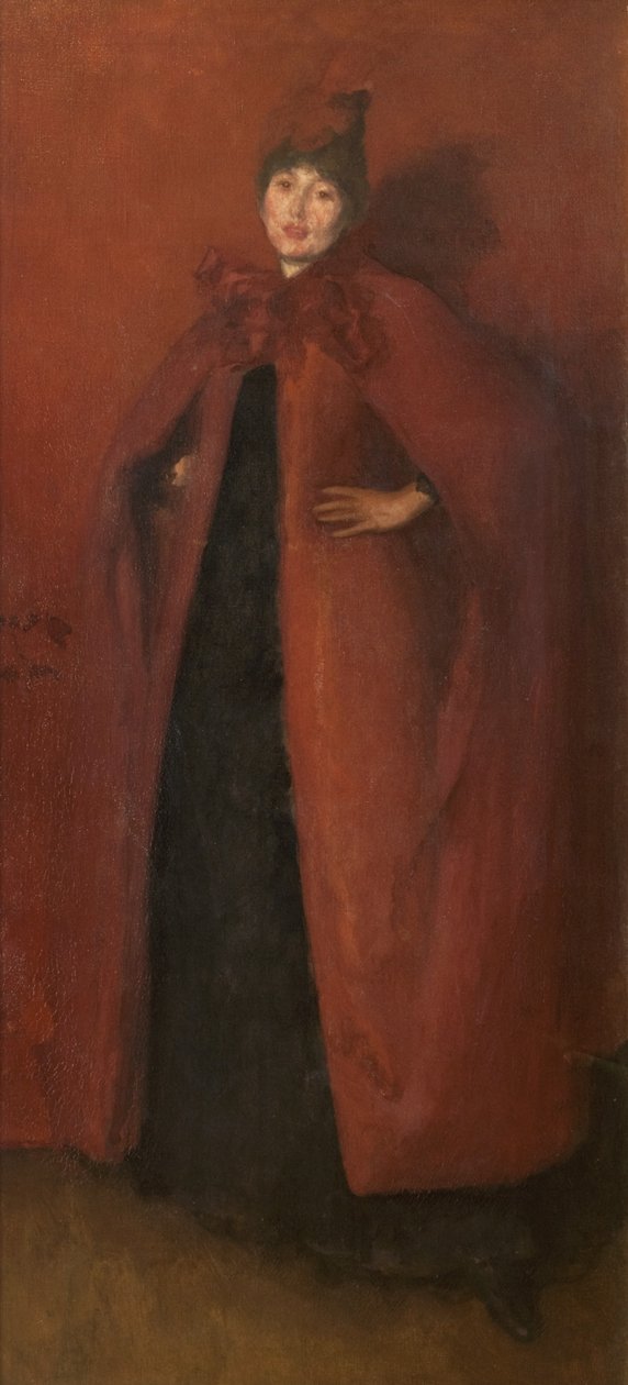 Harmónia pirosban: Lámpafény, 1884-86 alkotó: James Abbott McNeill Whistler